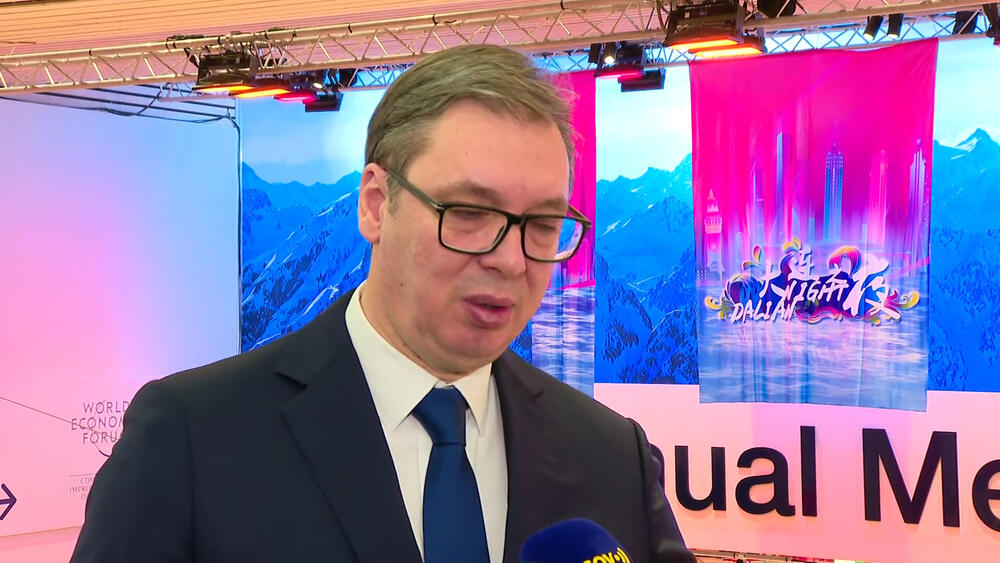 Aleksandar Vučić, Davos