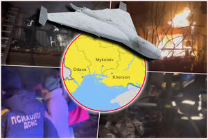 EKSPLOZIJE U ODESI, VELIKI RUSKI NAPAD NA JUG UKRAJINE: Sirene za vazdušnu opasnost zavijaju u tri oblasti zbog ŠAHIDA (VIDEO)