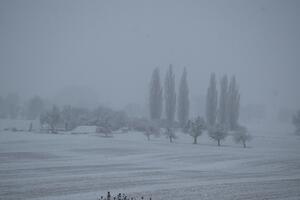 ZABELELO SE U HRVATSKOJ: Pao sneg na poznatom PLANINSKOM VRHU (FOTO)