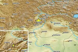 ZEMLJOTRES POGODIO TURSKU: Potres jačine četiri stepena po Rihterovoj skali blizu Malatije