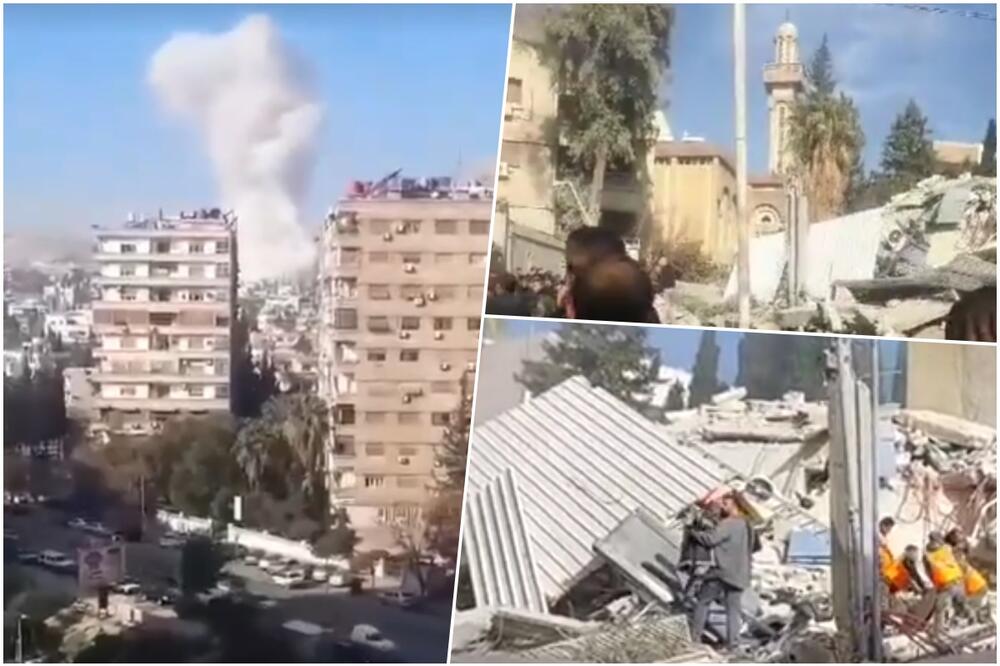 IZRAEL UBIO IRANSKOG GENERALA U SIRIJI: Nemilosrdan napad IDF na stambenu četvrt Damaska! BOMBA SRUŠILA CELU VIŠESPRATNICU (VIDEO)