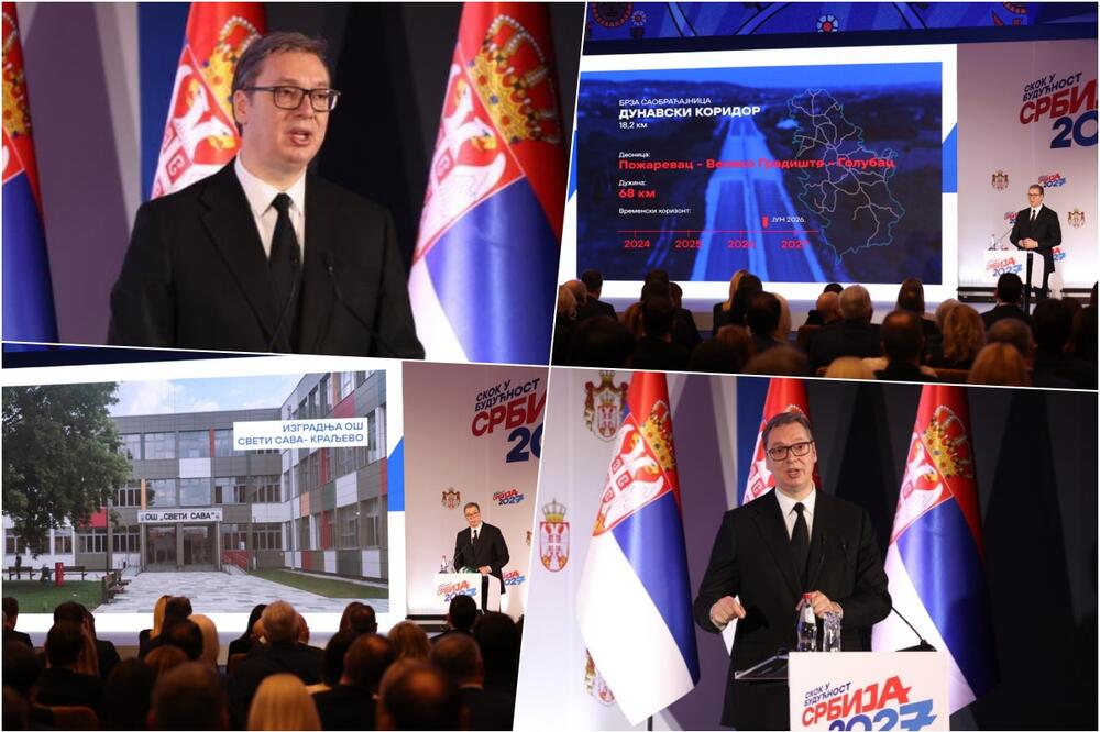 "DOSANJAĆEMO SVOJE SNOVE, OVO JE SKOK U BUDUĆNOST" Vučić predstavio plan "Srbija 2027", šest tačaka za sveobuhvatni razvoj zemlje