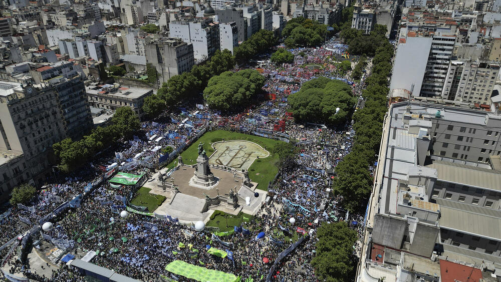 Argentina, protesti