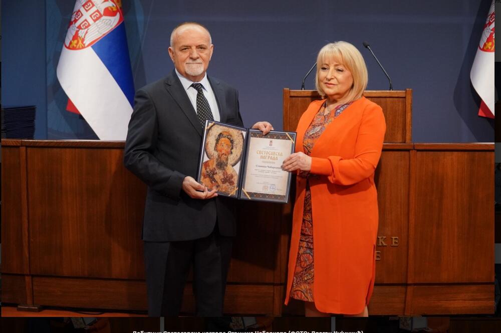MEĐU DOBITNICIMA I LOZNIČANIN: Svetosavska nagrada za Stanišu Čabarkapu
