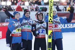 PONOVO NAJBOLJI: Slovenija odbranila titulu svetskog prvaka u ski letovima
