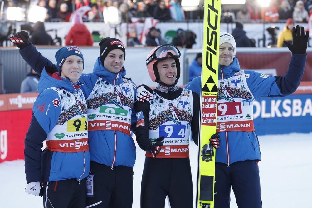 PONOVO NAJBOLJI: Slovenija odbranila titulu svetskog prvaka u ski letovima