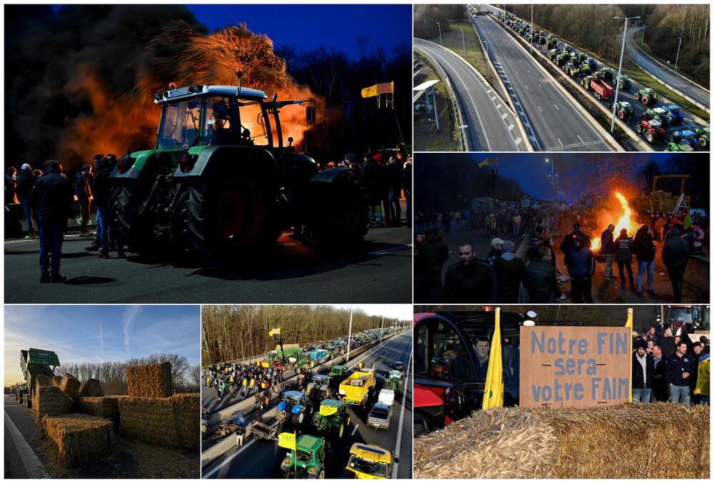 Francuska, protest, farmeri