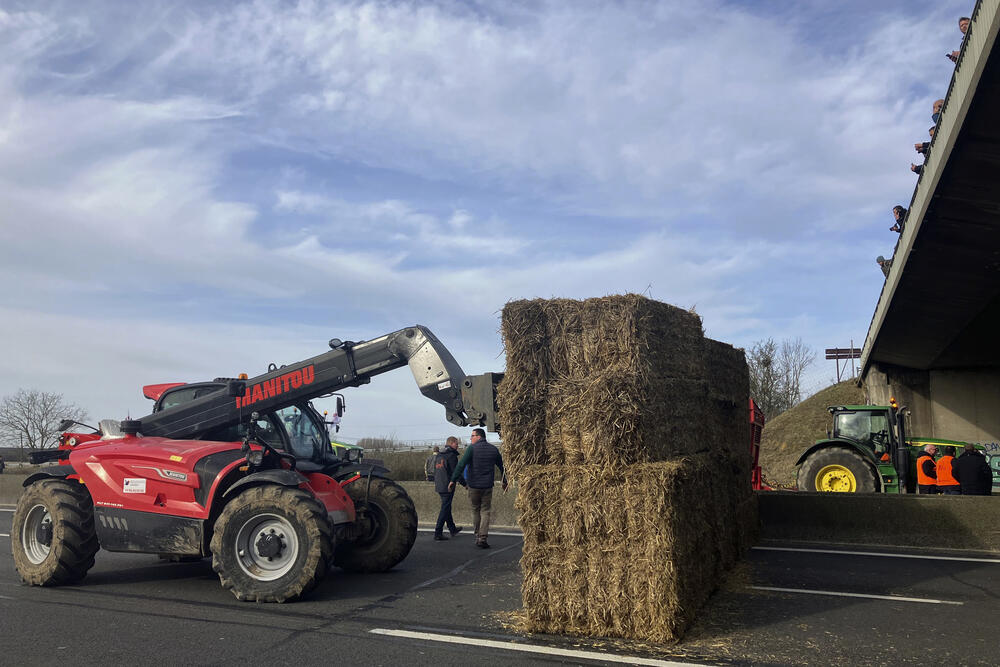 farmeri, Francuska, protest