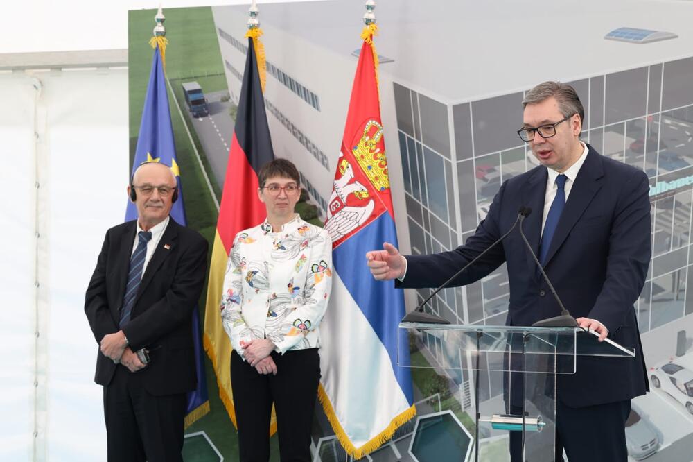 VERUJEM DA SU PRED NAMA MNOGO VEĆI PROJEKTI Vučić: Ovo je od obostranog interesa i za Srbiju, i za Nemačku, i za celu Evropu VIDEO