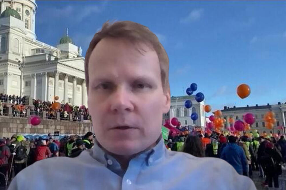 GLAVNI ORGANIZATOR PROTESTA EKSKLUZIVNO ZA KURIR: Ovo je najveći štrajk do sada! Ulice Helsinkija prepune, ljudi ODLUČNI! (VIDEO)