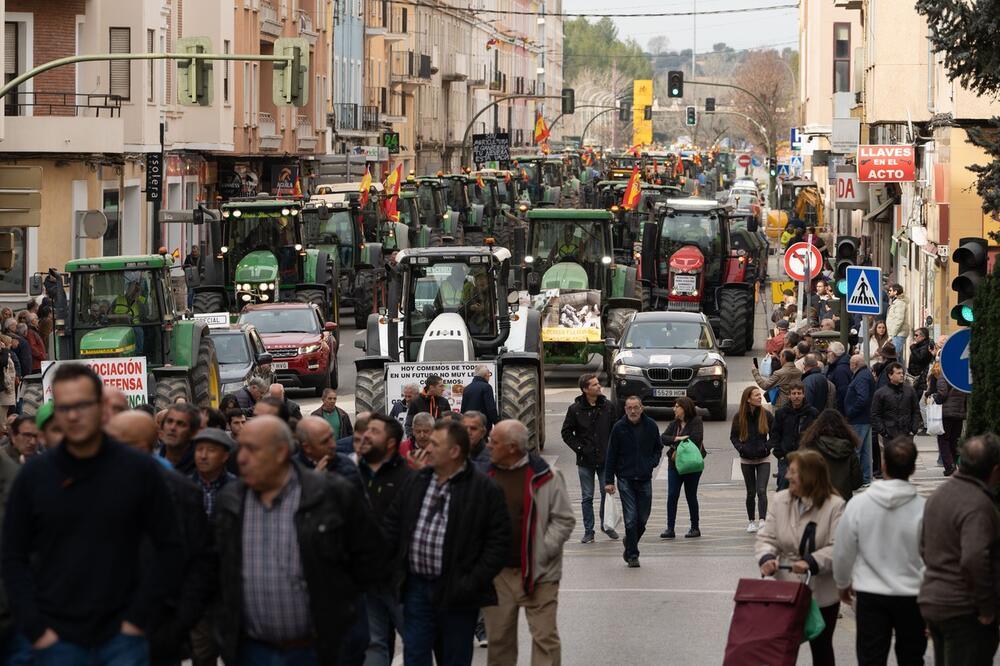farmeri, Španija, protest