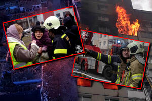RUSKA RAKETA SE ZABILA U SOLITER, LJUDI POD RUŠEVINAMA! Jezive scene u Kijevu, Zelenski besan: TERORISTI ĆE OSETITI POSLEDICE