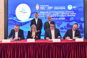 Mirović prisustvovao potpisivanju ugovora o izgradnji pristaništa u Banoštoru