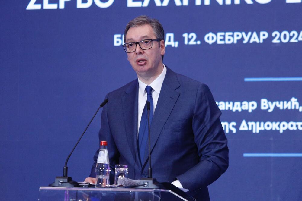 srpsko grčki poslovni forum, Aleksandar Vučić