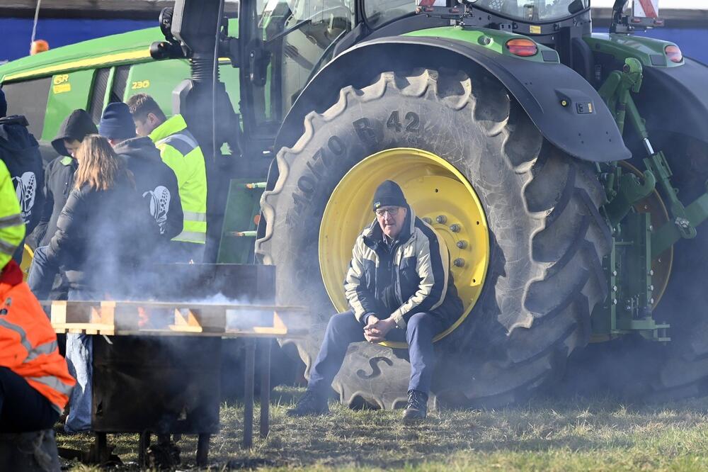 farmeri, protest, Belgija