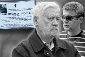 SMRT SINA NEBOJŠE NIKAD NIJE PREBOLEO: Danas sahrana prote Milovana Glogovca, najbliži se ovako od njega oprostili (FOTO)