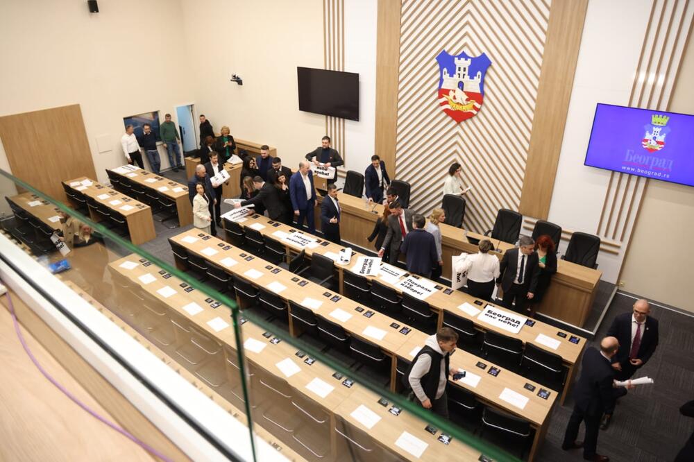 SKUPŠTINA BEOGRADA: Nema kvoruma! Konstitutivna sednica odložena za 1. mart