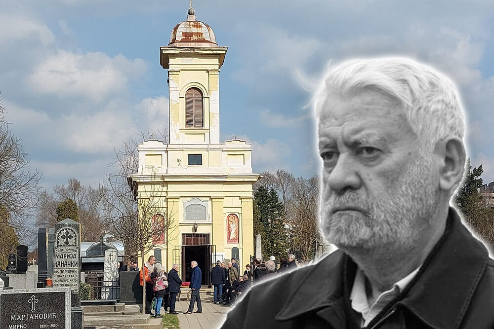 Milovan Glogovac, sahrana Milovana Glogovca