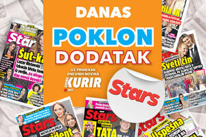 Ne propustite novi Stars! Danas uz dnevno izdanje novina Kurir