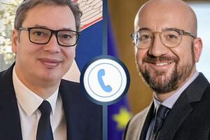 DOBAR I VAŽAN RAZGOVOR Predsednik Vučić i Mišel o odnosima Srbije i EU, situaciji na KiM, perspektivama za ubrzanje evropskog puta