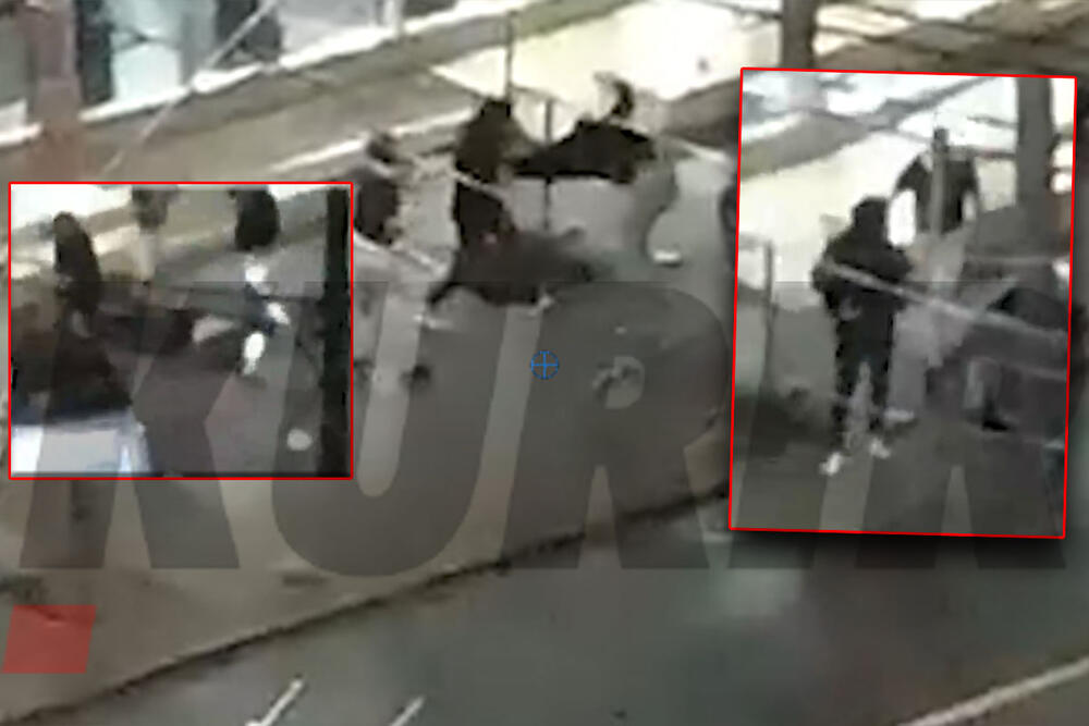 kamere snimile kako nasilnici tuku mma borca koji leži na asfaltu