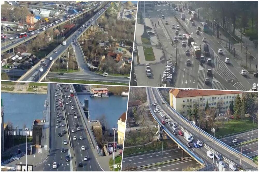 VOZILA NA PANČEVCU MILE, KOLONA I NA AUTO-PUTU: Jutarnji špic usporio Beograđane