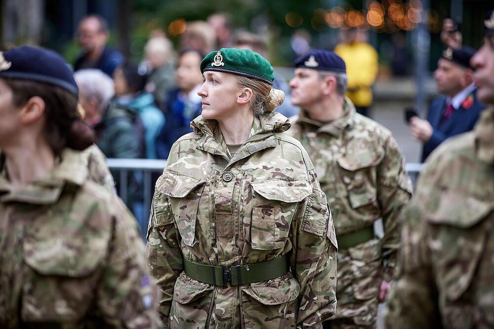 Velika Britanija, vojnik, ženski vojnik
