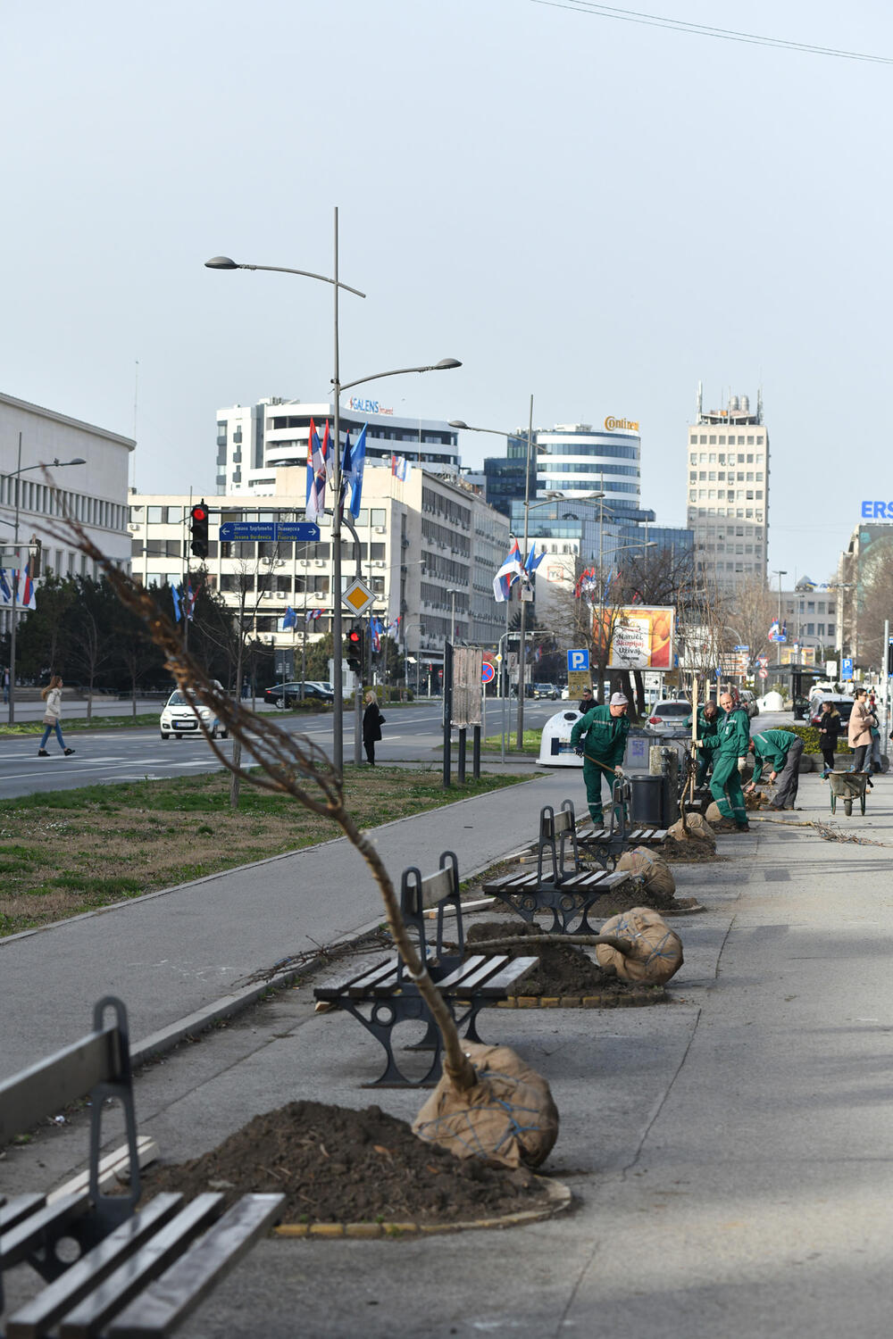 Bulevar Mihajla Pupina, Novi Sad, Dunavski park