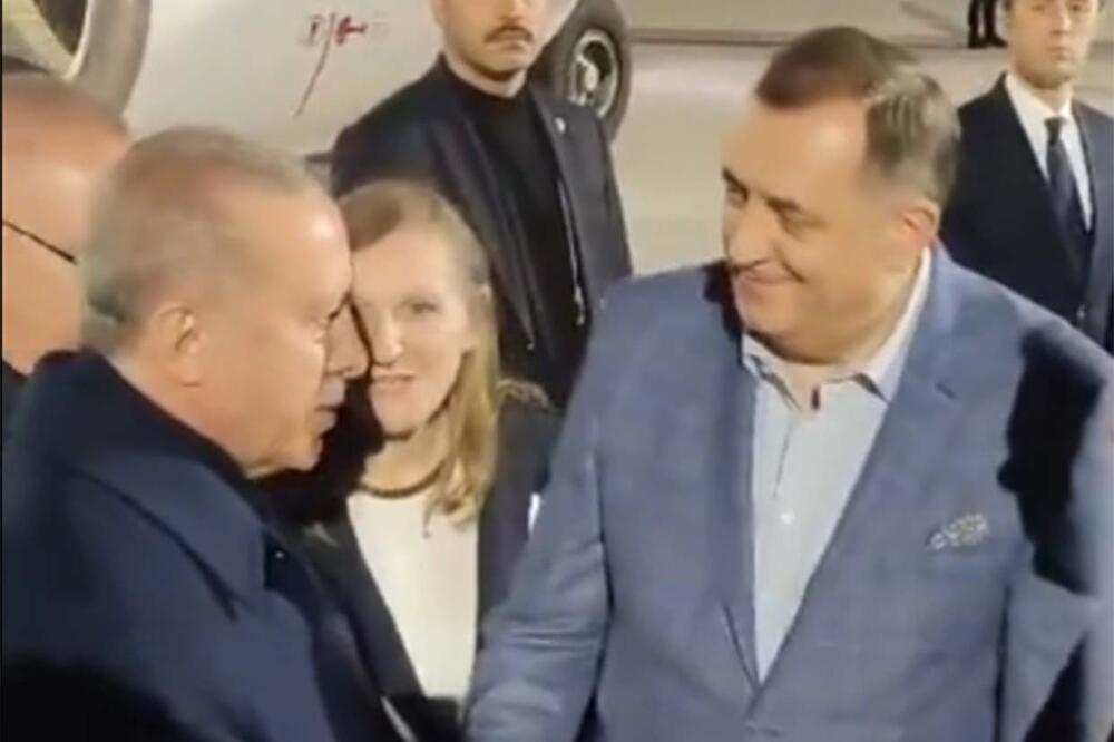 OTKUD TI, MILE?! Erdogan i Dodik slučajno naleteli jedan na drugog na aerodromu! HIT REAKCIJA TURSKOG PREDSEDNIKA (VIDEO)