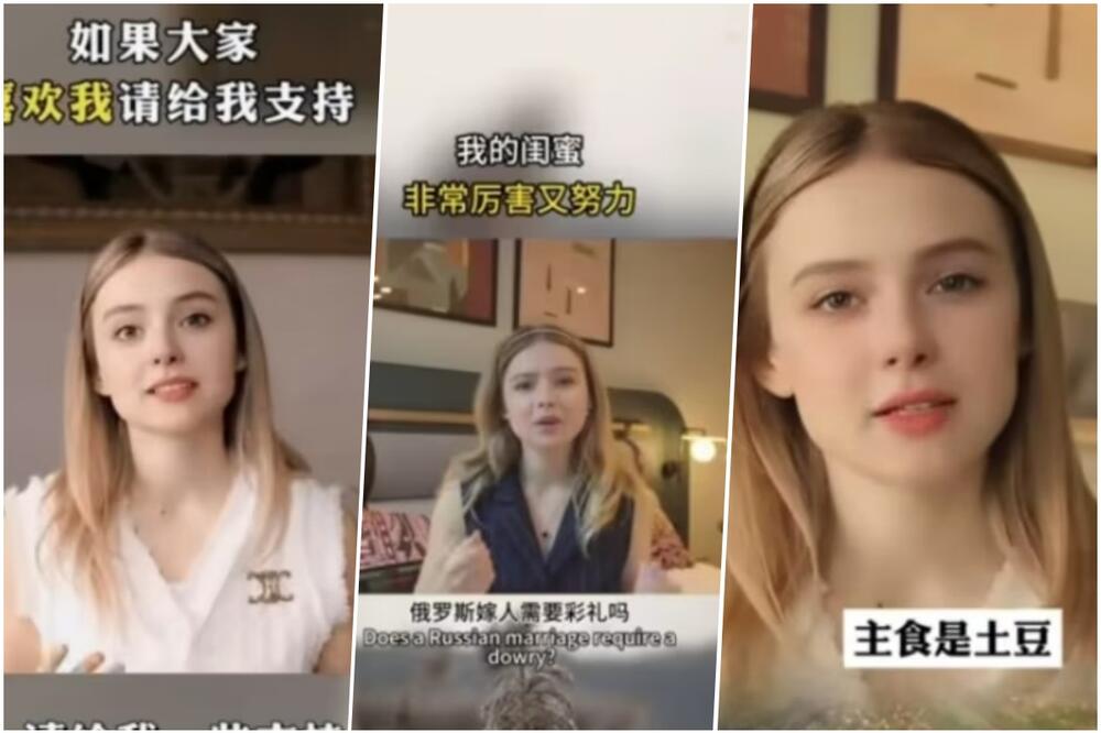 OLGA POSTALA NATAŠA, ANA I GREJS: Ukrajinka u Kini ima avatare koji se predstavljaju kao Ruskinja voljna da PERE, KUVA I RAĐA DECU