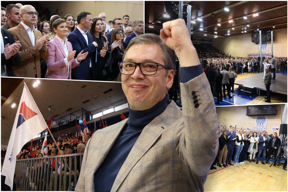 &quot;NEKA BUDE BORBA NEPRESTANA DO KONAČNE POBEDE&quot; Vučić: Da ih pobedimo ubedljivije nego u decembru, još jače, sa još većom razlikom
