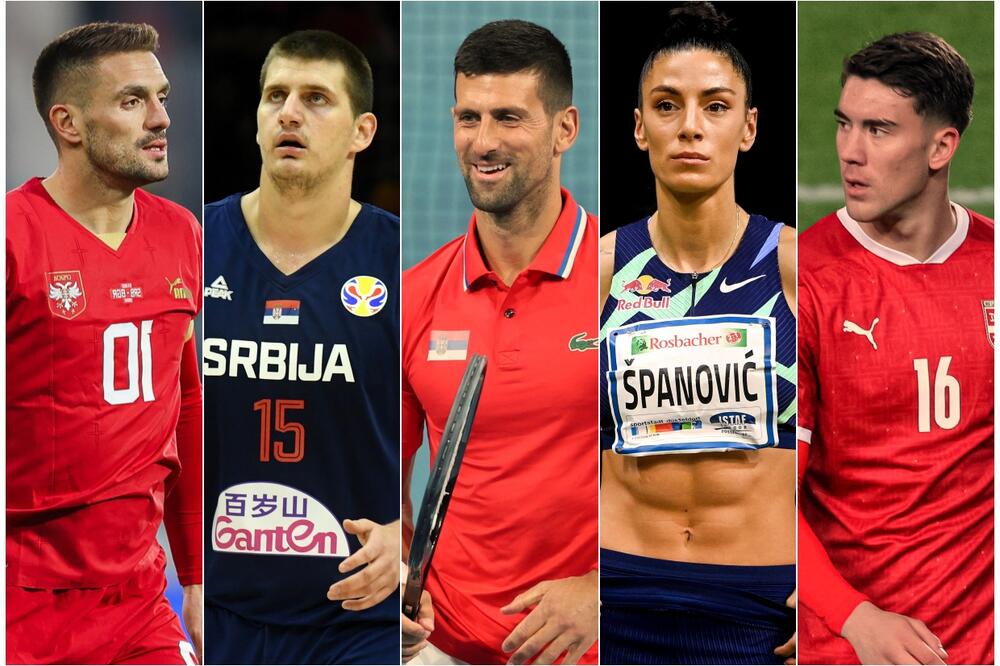ONI SU NAJBOLJE ŠTO SRBIJA IMA: Nikad veća konkurencija i nikad teži izbor! Ovo je lista 20 najuticajnijih srpskih sportista