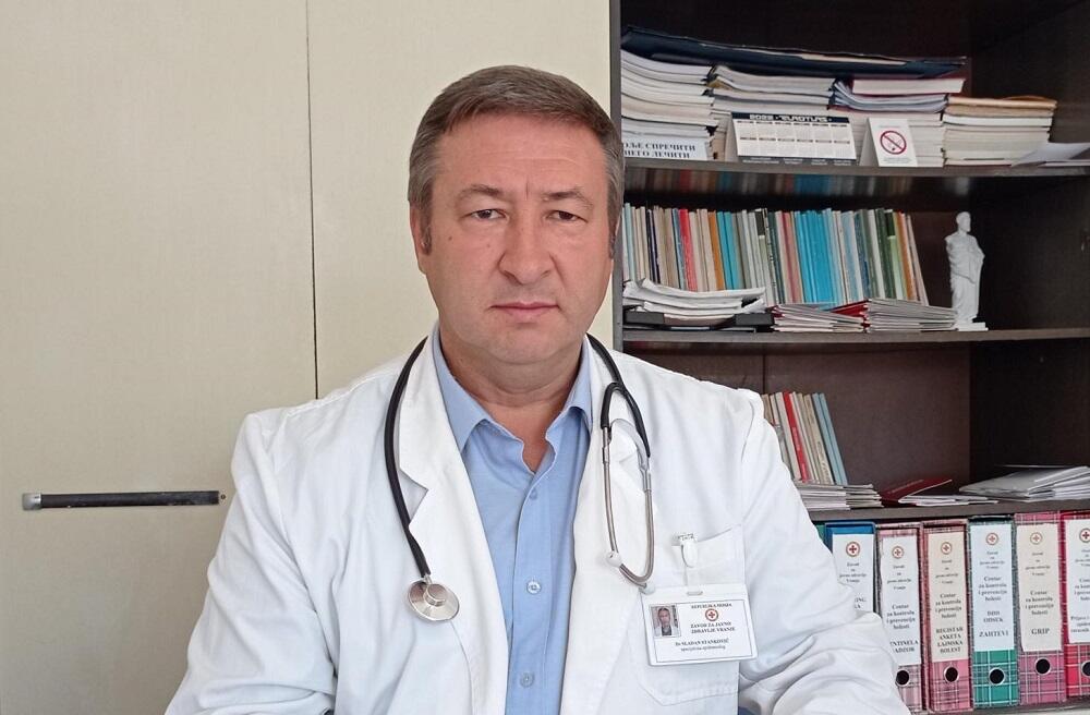 Dr Slađan Stanković, spec.epidemiolog Zavoda za javno zdravlje Vranje