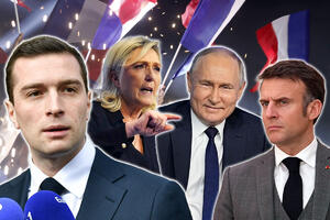 ON JE MAKRONOVA NOĆNA MORA Mladi štićenik Marin le Pen prozivao francuske političare zbog Putina, sada se sprema za VELIKU POBEDU
