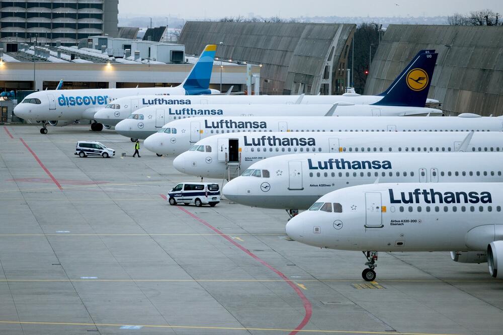 štrajk, aerodrom, Lufthansa, Frankfurt
