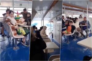 STVORIO SE NIOTKUDA, A ONDA JE USLEDILO 40 SEKUNDI UŽASA: U jednom potezu trajekt kod španske obale pretrpeo je haos (VIDEO)