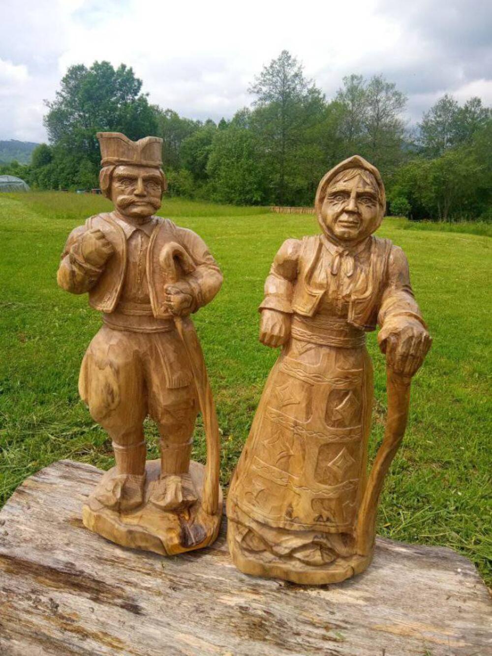 Miladin Lekić, selo Šljivovica, Braneško polje, Drvodelja