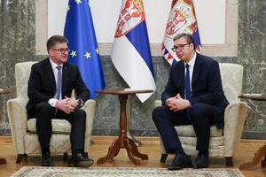 MIROSLAV LAJČAK: Sa Vučićem o aktuelnim pitanjima i predstojećem sastanku pregovarača