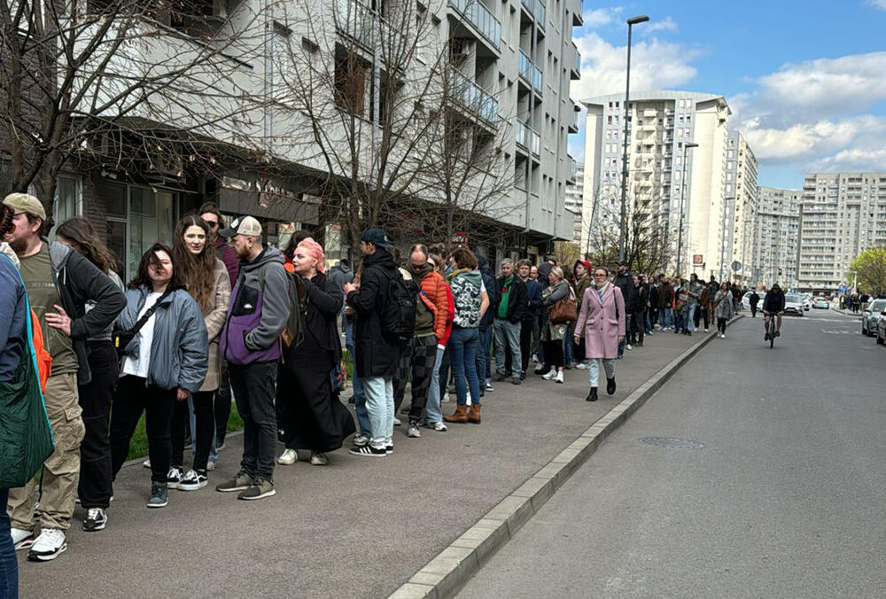 Beograd, Glasanje, red za glasanje u Beogradu, ruski izbori