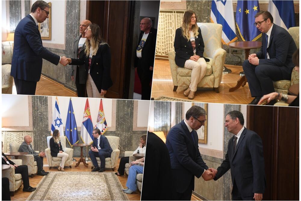 KURIR EKSKLUZIVNO Predsednik Vučić sa porodicom mladića kog je oteo Hamas: RAZUMEM BOL SVIH OČEVA I MAJKI! EMOTIVNE SLIKE SUSRETA