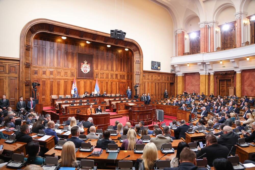 Konstitutivna sednica Skupštine Srbije, konstitutivna sednica, Skupština Srbije