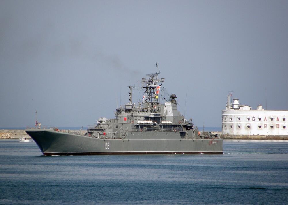 Ruski veliki desantni brod 'Jamal'