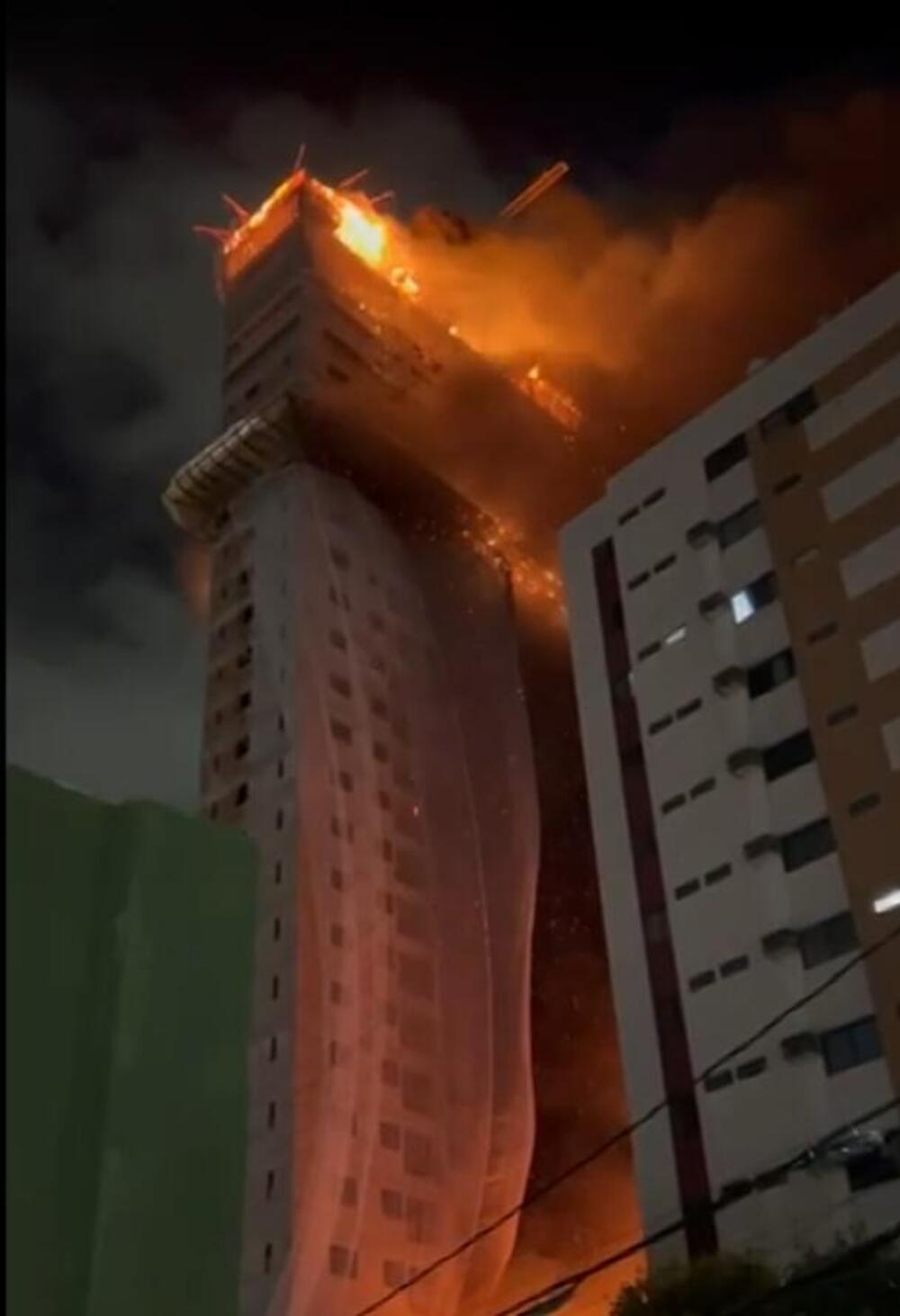 Brazil, požar