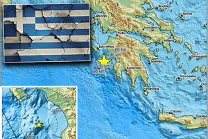 JAK ZEMLJOTRES U GRČKOJ: Potres od 4,3 stepena pogodio Tesaliju
