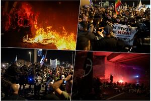 TRAŽE SMENU NETANJAHUA: Haos na ulicama Izraela, više od 100.000 ljudi izašlo na PROTESTE ŠIROM ZEMLJE (FOTO/VIDEO)