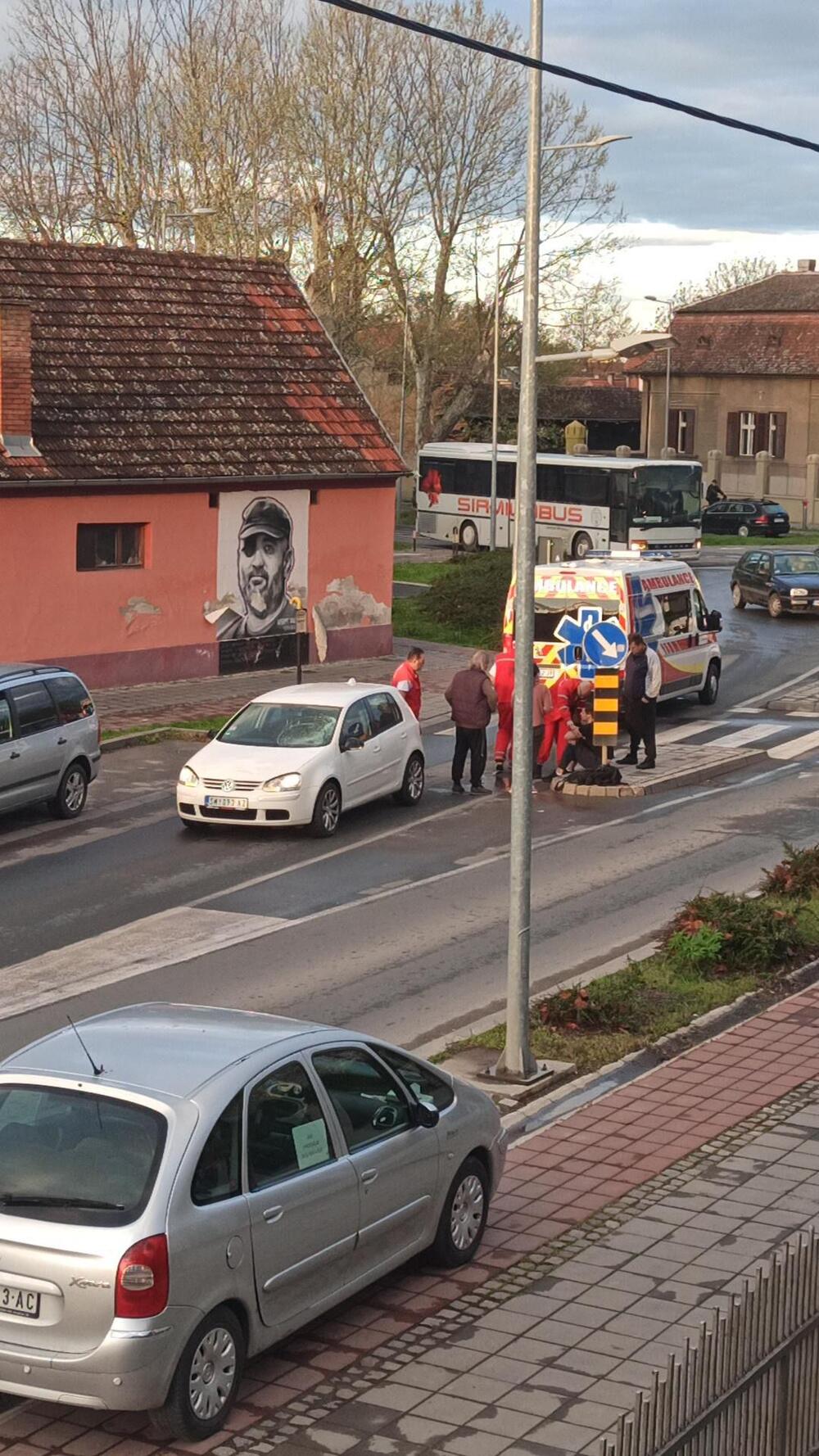 saobraćajna nesreća Sremska Mitrovica, Sremska Mitrovica