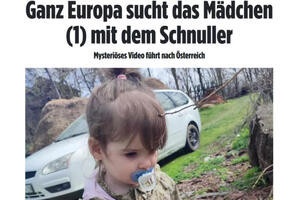 MALA DANKA NA NASLOVNICI ČUVENOG NEMAČKOG BILDA: Cela Evropa traži devojčicu sa cuclom! Priča i u uglednim austrijskim novinama