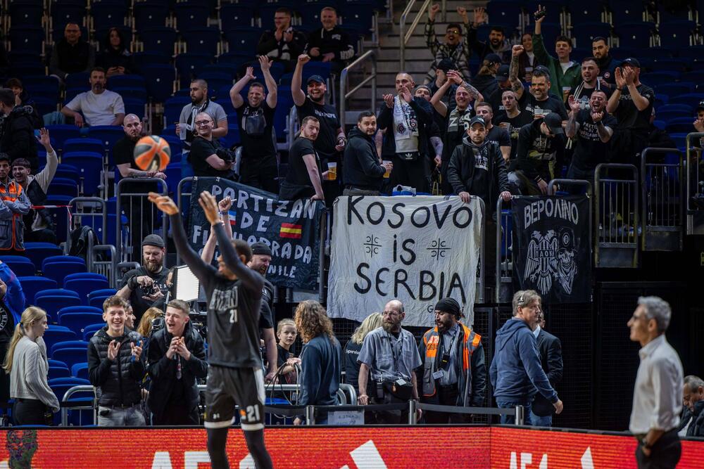grobari, Partizan, Alba, Evroliga, Kosovo je Srbija