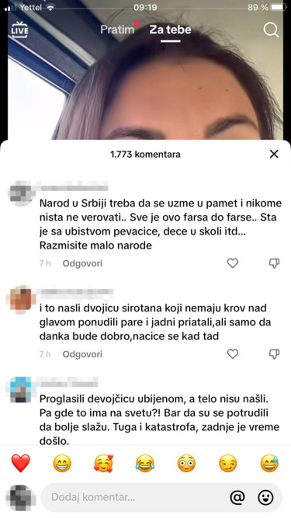 Sandra Karaklajić, tiktokerka, Danka Ilić