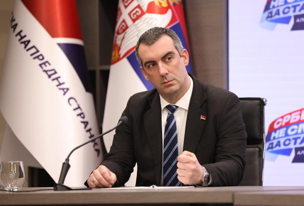 sednica SNS, Vladimir Orlić